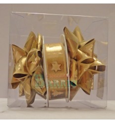 Kit decoración navideña oro 2