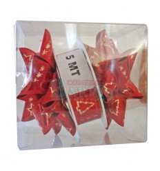 Caja Kit decoración navideña rojo 2