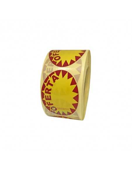 Etiquetas para promociones "Oferta", se puede escribir para poner precio