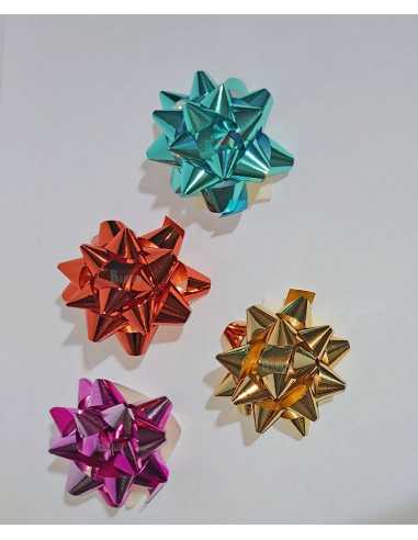 Estrellas lazo de 10 mm de lazo. colores surtidos