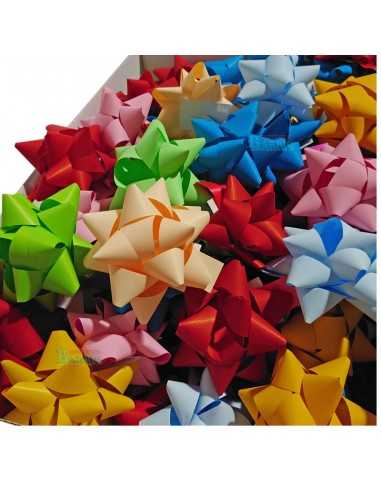 Estrellas adhesivas para regalos de 19 mm