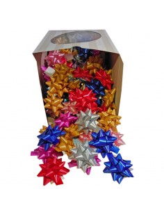 Caja de 100 lazos adhesivos para regalos 2