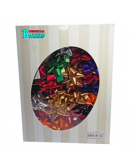 Lazos adhesivos de 14 mm de lazo de colores metalizados