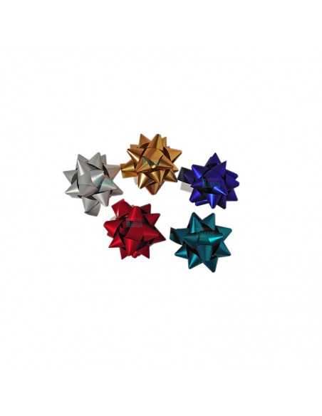 Estrellas adhesivas para regalos