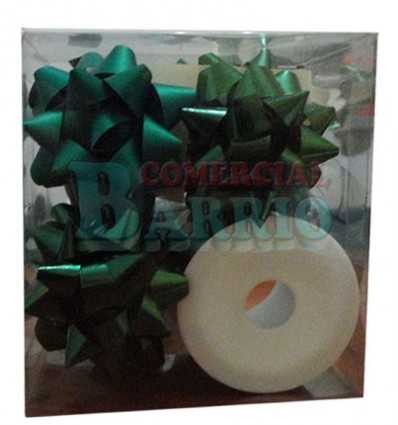 Caja Decoración Verde  