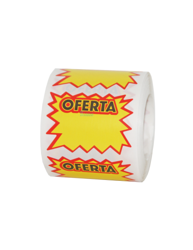 Rollo de etiquetas para ofertas