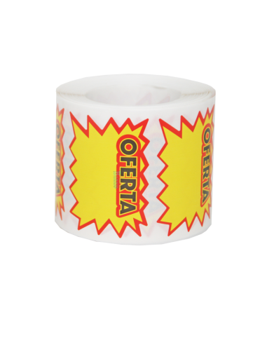 Etiquetas para promociones "Oferta" y...