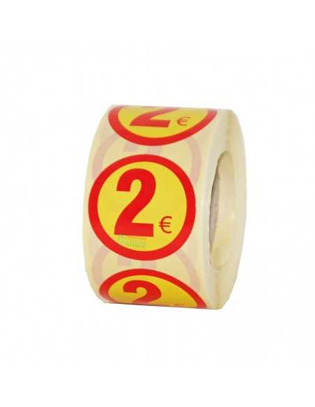 Etiquetas para precios 2€