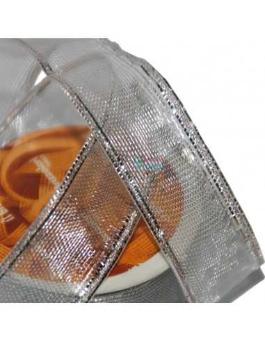 Cinta plateada para vestido, cinta navideña,...