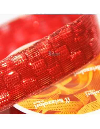 Lazo Decorativo Rojo trenzado