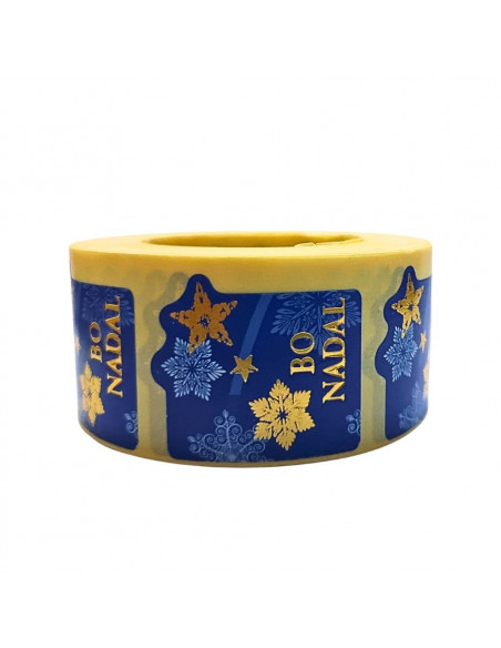 Pegatinas para navidad Bo Nadal