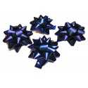 Caja 12 moños medianas  azul