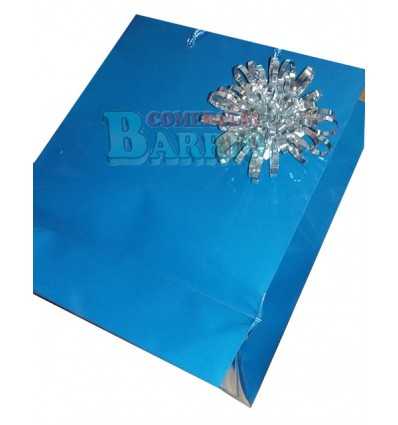 Moños color plata espumillon