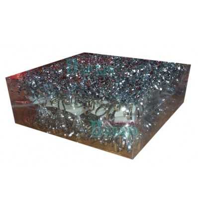 Moños color oro espumillon