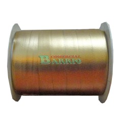 Rollo cinta decorativa para regalos oro brillo 2