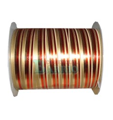 Cinta Decorativa Rojo y Oro 2
