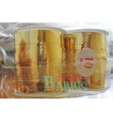 Bolsa cinta decorativa 2 rollos oro brillo