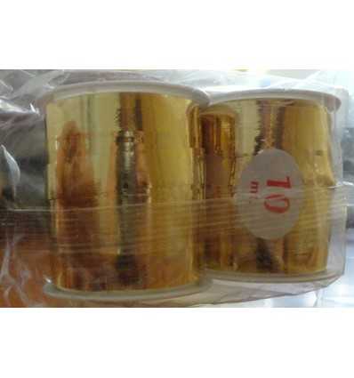 Bolsa de 2 Rollos de Cinta Decorativa oro