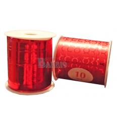 Bolsa cinta decorativa rojo brillo y mate 