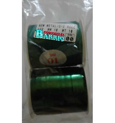 Bolsa cinta decorativa verde brillo y mate 