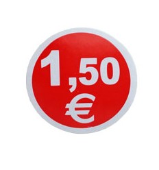 Etiquetas para precios 1,5€
