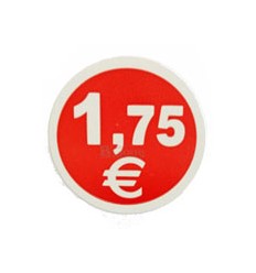 Etiquetas para precios 1,75€
