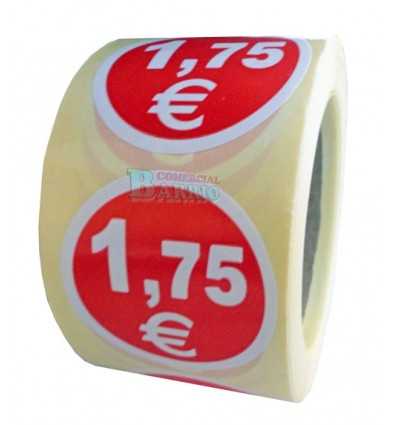 Etiquetas para precios 1,75€