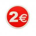 Etiquetas para precios 2€