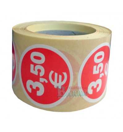 Etiquetas para precios 3.5€