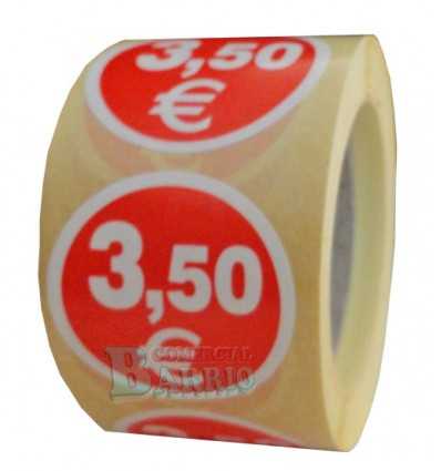 Etiquetas para precios 3.5€