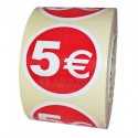 Etiquetas para precios 5€