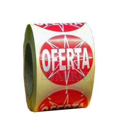 Etiquetas para precios "Oferta"