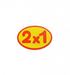 Etiquetas para precios "2x1"