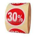 Etiquetas para precios 30%