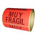 Etiquetas Adhesivas Muy Frágil