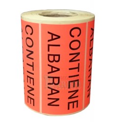 Etiquetas para envio "Contiene Albarán" 2