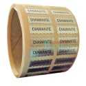 Etiquetas adhesivas para joyería "Diamante" 