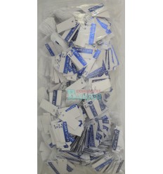 Etiquetas colgantes para joyeria " Plata 1ªLey"  azul 2