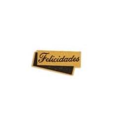 Etiquetas para regalos "Felicidades" Sombra