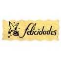 Etiquetas para regalos "Felicidades" Paloma