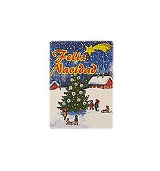 Etiquetas para regalos de Navidad "Feliz Navidad" Paisaje