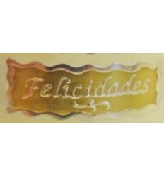 Etiquetas para regalos "Felicidades" 