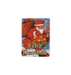 Etiquetas para regalos de Navidad "Feliz Navidad" Papá Noel grande