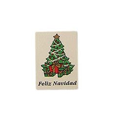Etiquetas Navidad "Feliz Navidad" Árbol