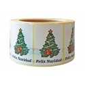 Etiquetas Navidad "Feliz Navidad" Árbol 