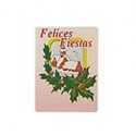 Etiquetas navidad "Felices Fiestas" Casita