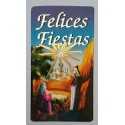 Etiquetas Navidad "Felices Fiestas" Portal
