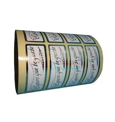 Etiquetas para regalos  "Espero que te guste" Espiga