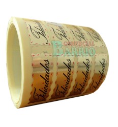 Etiquetas para regalos "Felicidades" ondas 2