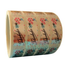 Etiquetas para regalos "Felicidades" Flores 2